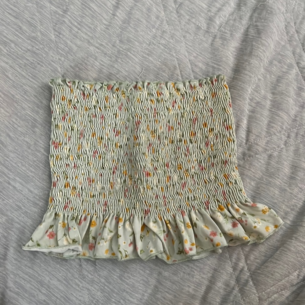Tillys xxs flower tube top